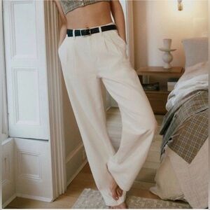 Madewell Cream Women's Trousers